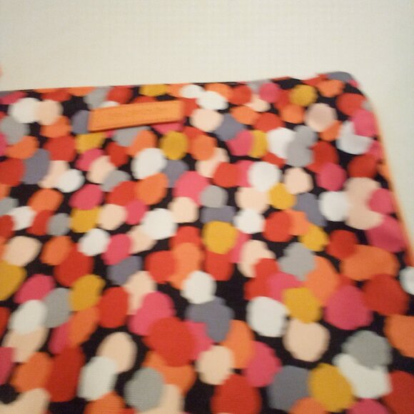 Vera Bardley Large Cosmetic Bag Pixie Confetti Make Up No Strap - Picture 5 of 10